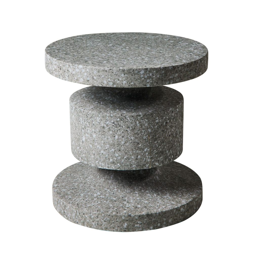 Tavolino in resina <span>grigio Rocchetto</span>