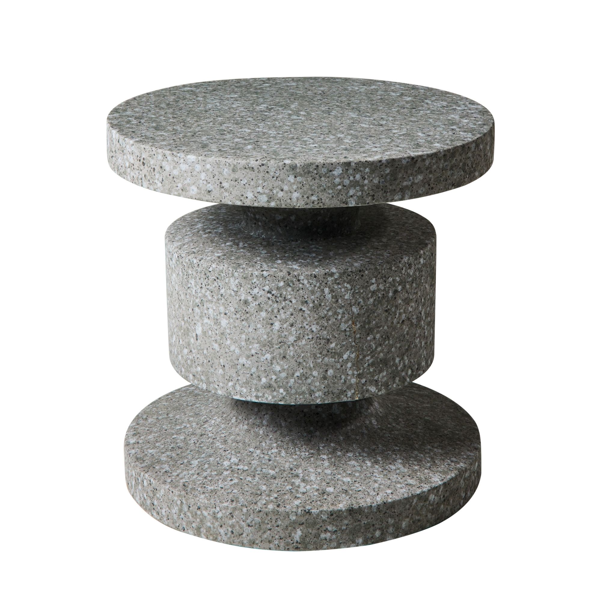 Tavolino in resina <span>grigio Rocchetto</span>