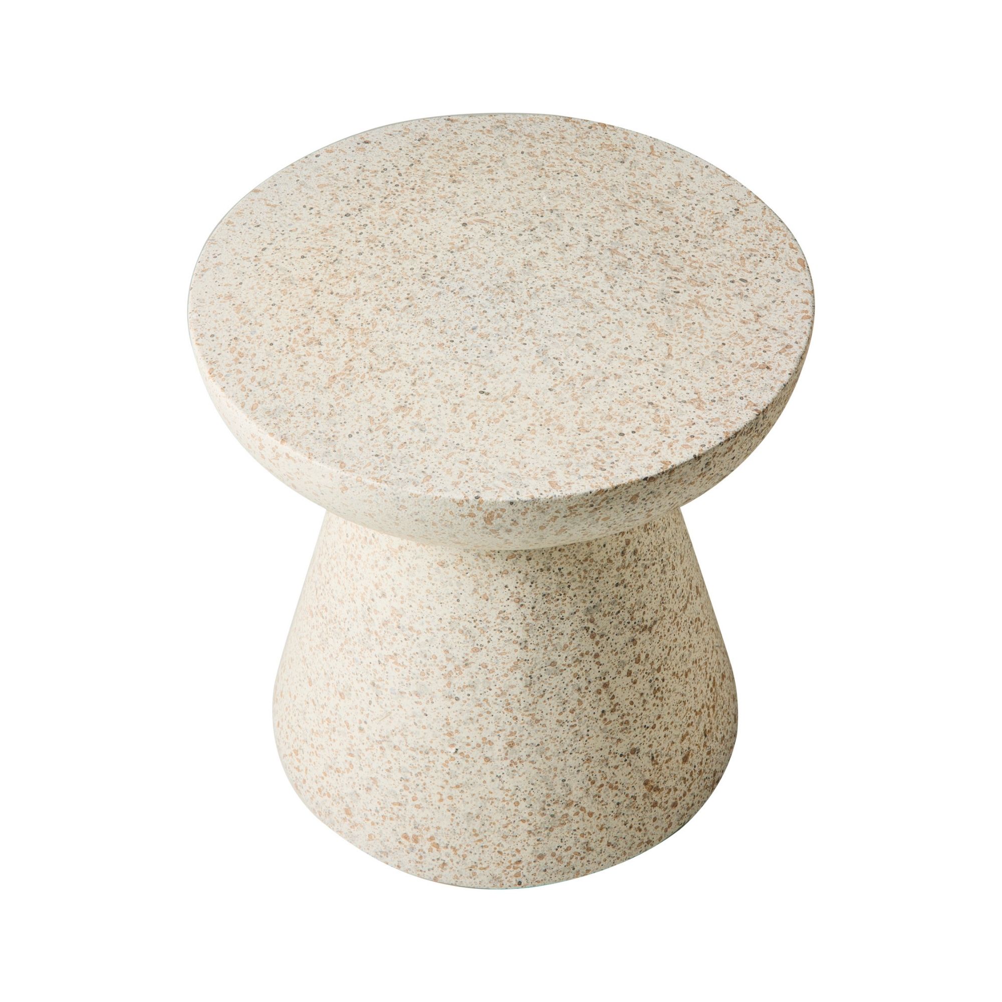 Tavolino in resina <span>beige Kos</span> - immagine 6