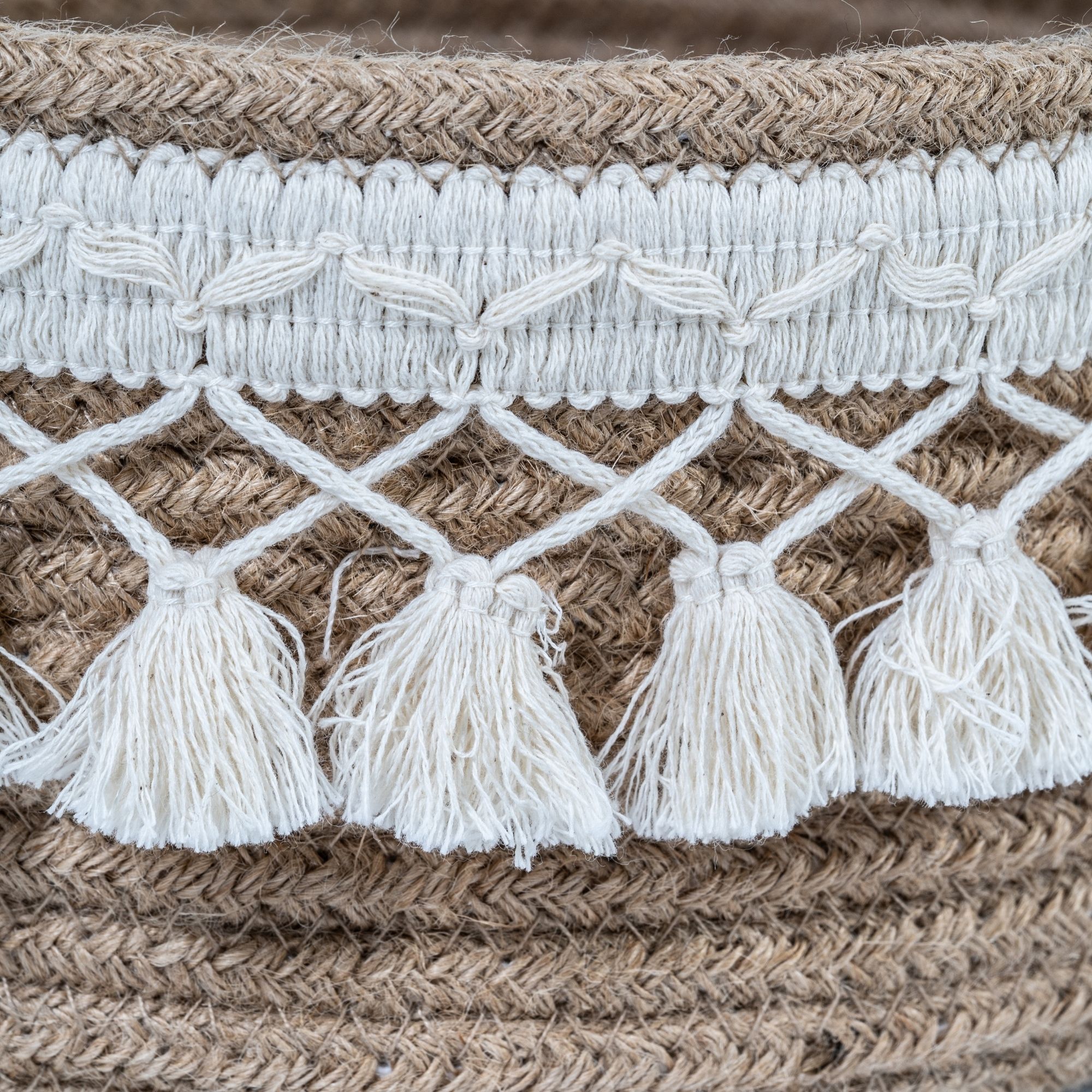 Set di 3 ceste in Corda naturale <span>DEDIA</span> - immagine 5