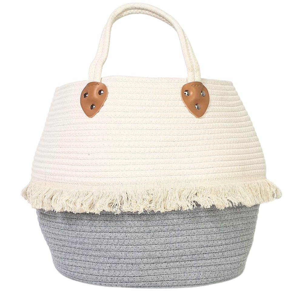 Cesta portaoggetti frange <span>LAUKA</span>