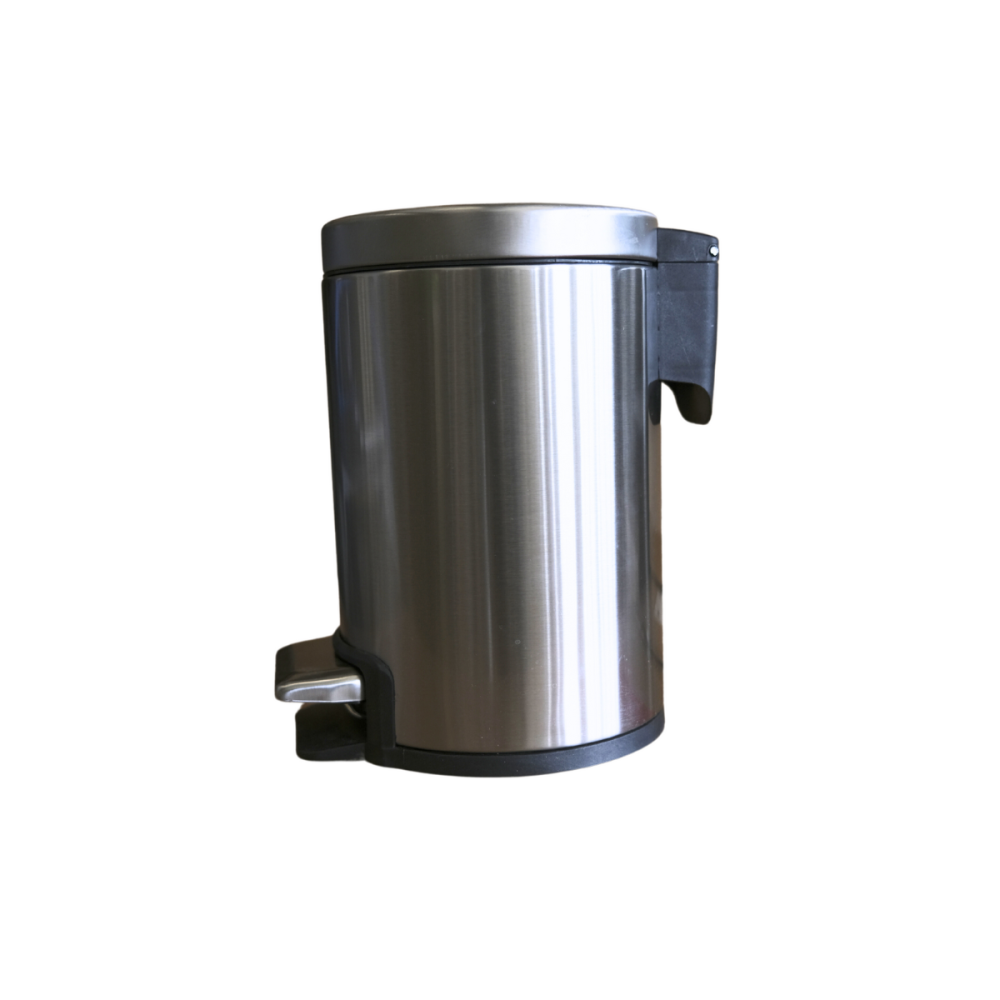 Cestino a pedale in acciaio inox 3 L
