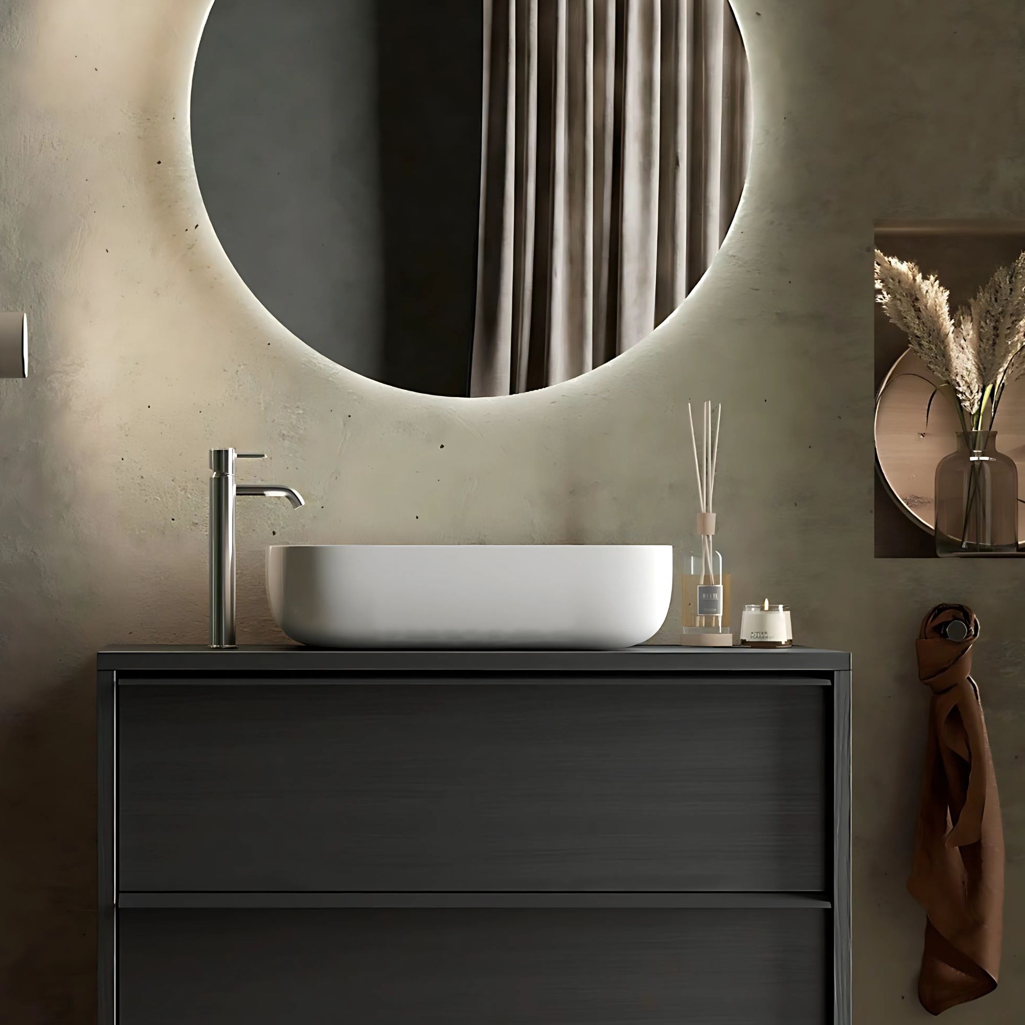 Lavabo da appoggio Mirmo bianco 50x38,5 cm - immagine 4