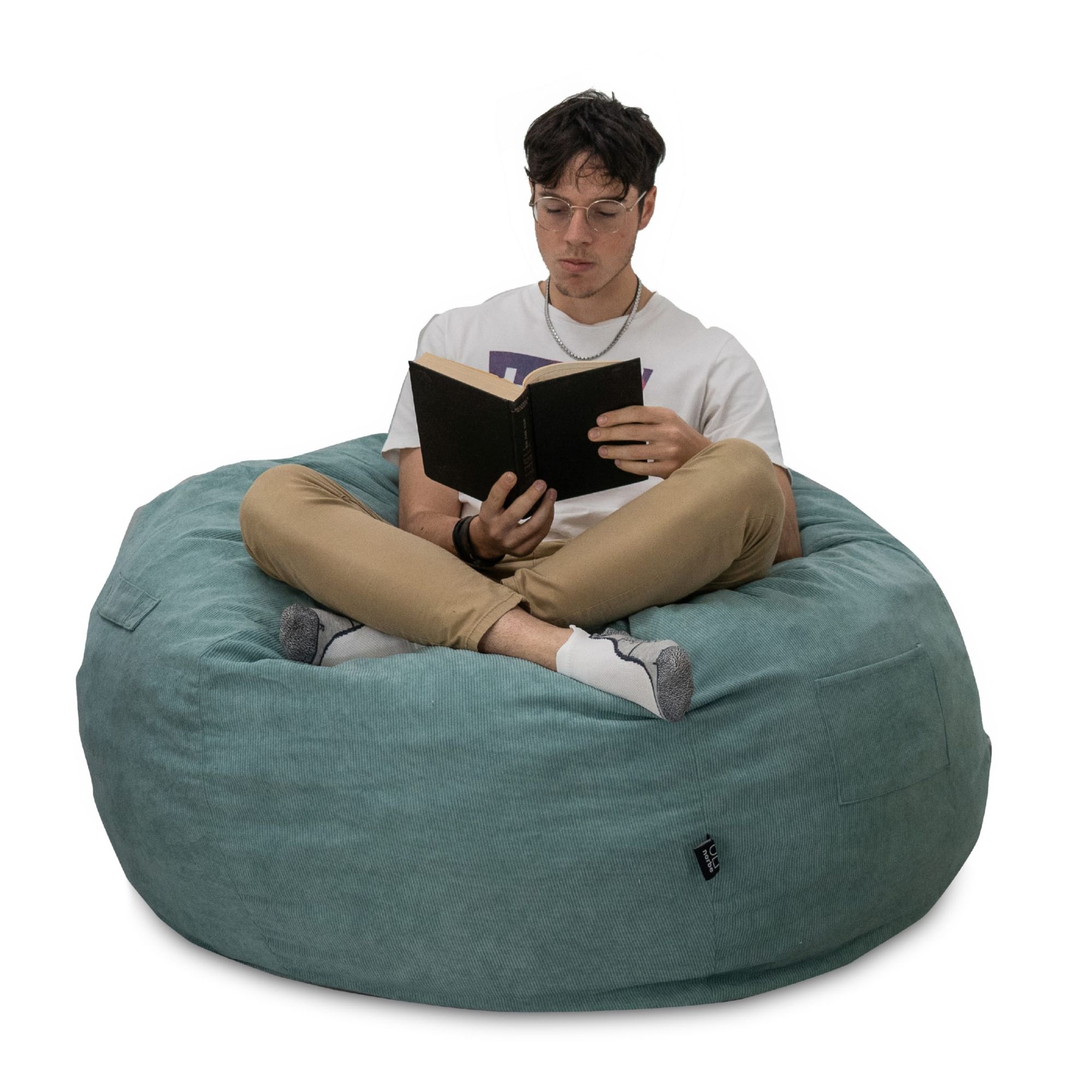 Pouf Poltrona sacco <span>Cocoon Menta</span> - immagine 2