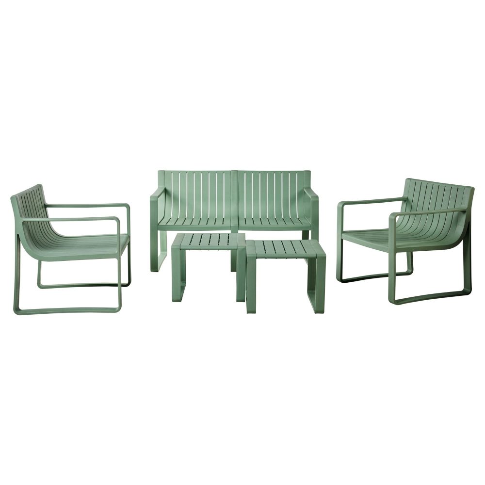 Set da esterno verde Ibiza