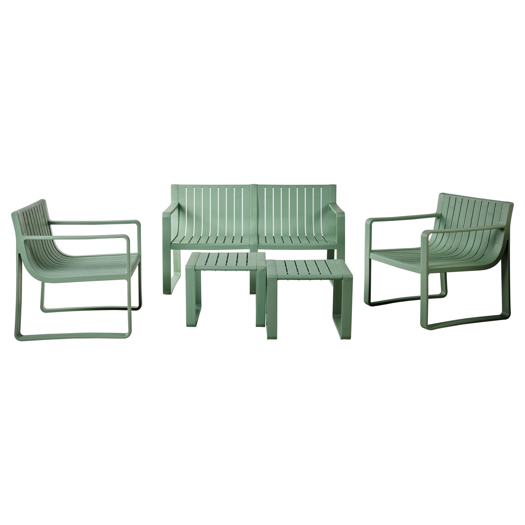 Set da esterno verde Ibiza