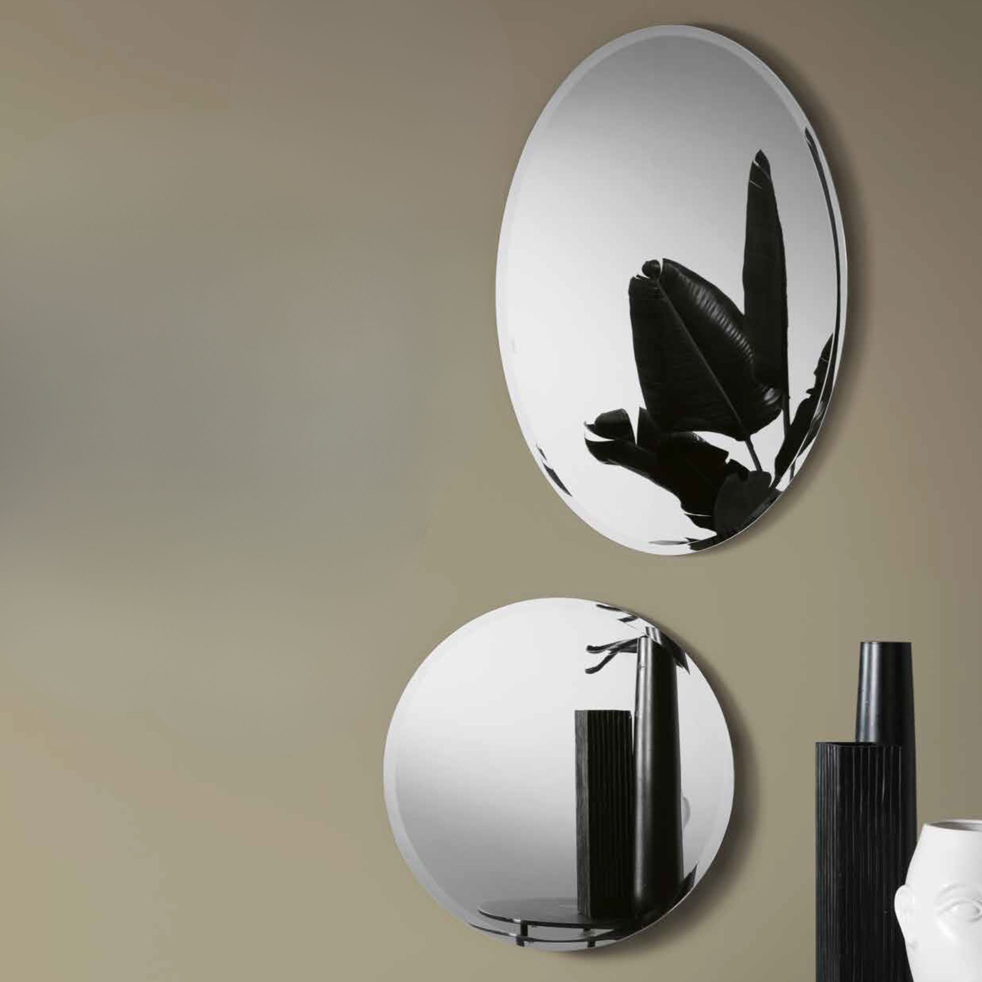 Specchio moderno rotondo 60 cm diametro <span>LARS</span> - immagine 2