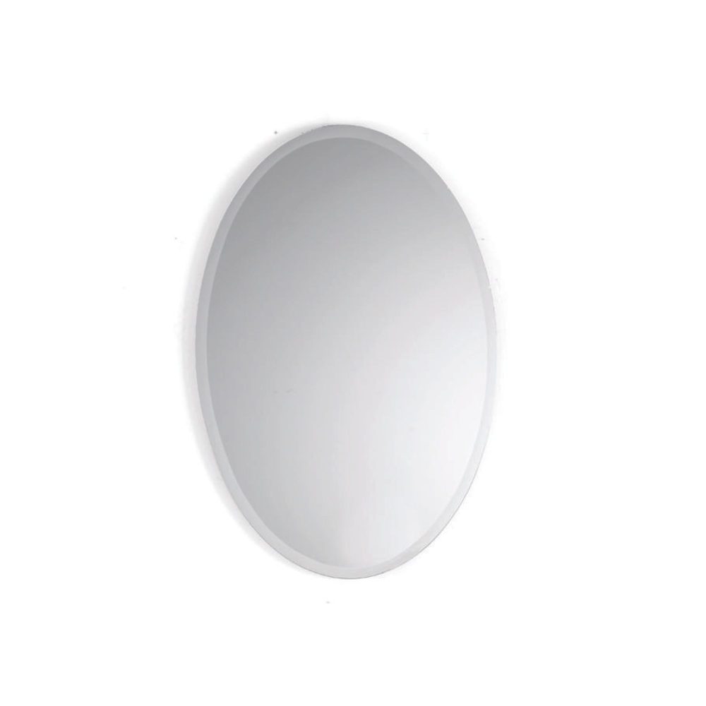 Specchio a parete ovale moderno 90x60 cm <span>BJORN</span>