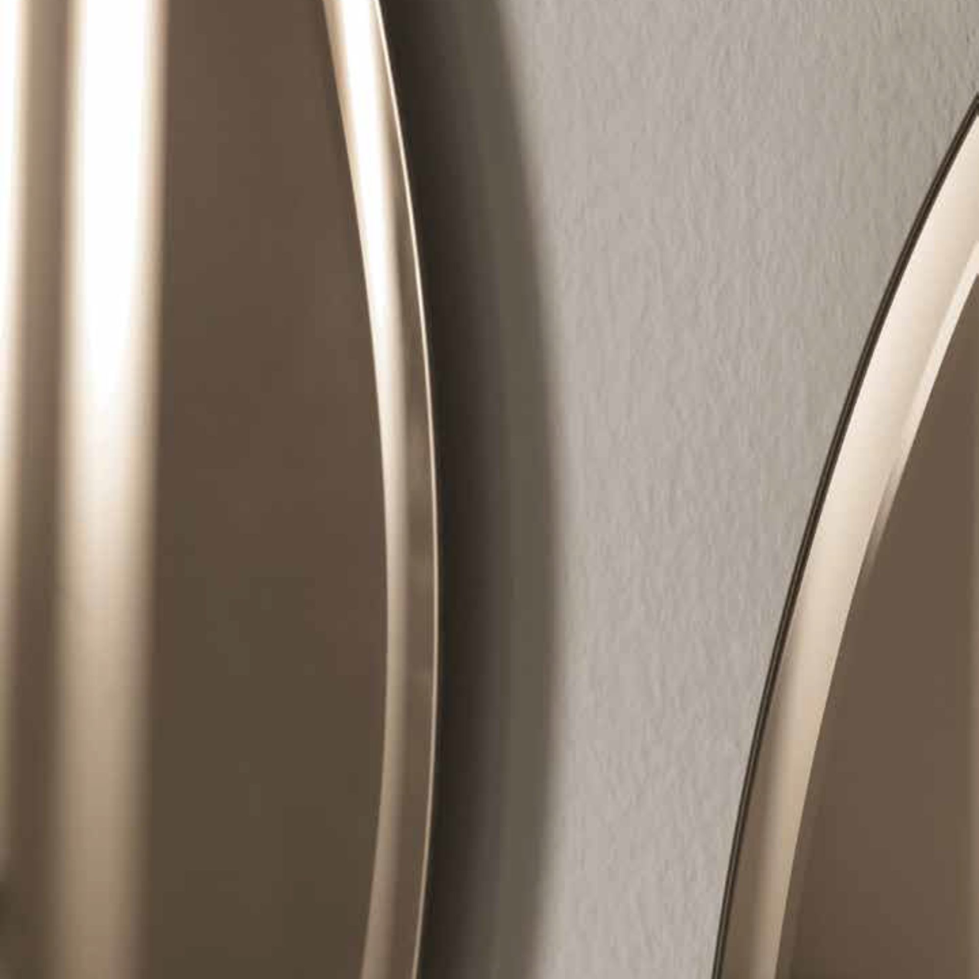 Specchio a parete ovale moderno 90x60 cm <span>Bronzo BJORN</span> - immagine 2