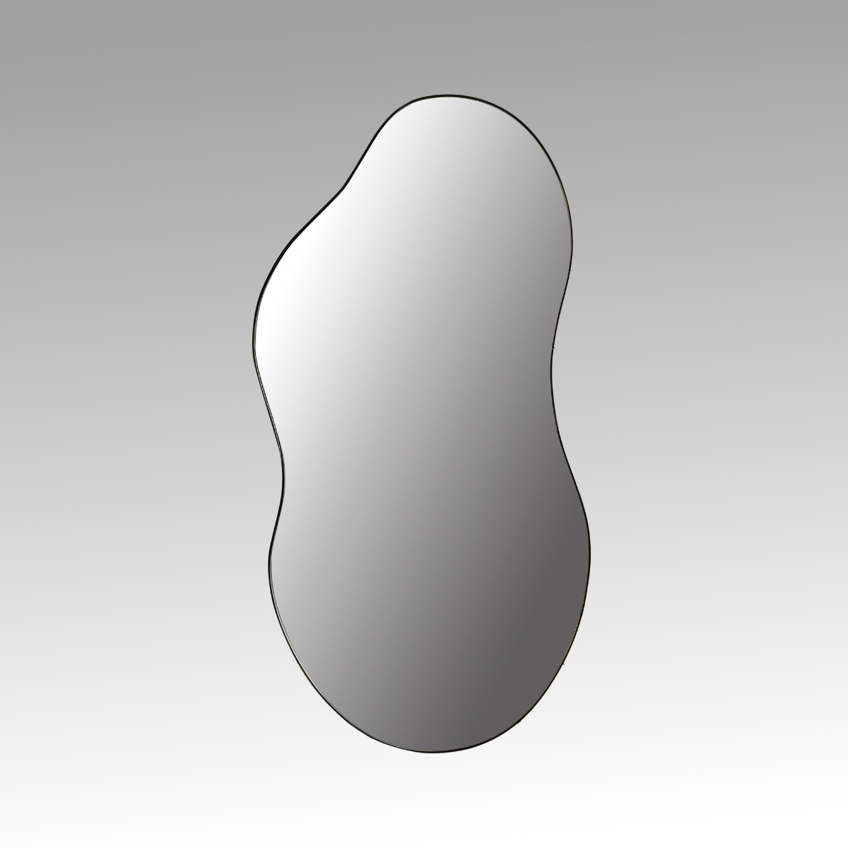 Specchio asimmetrico 110 x 55 cm Wave - immagine 4