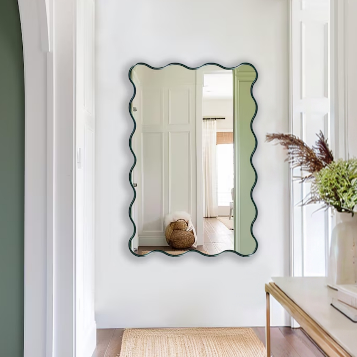 Specchio decorativo 90 x 60 cm Flower - immagine 2