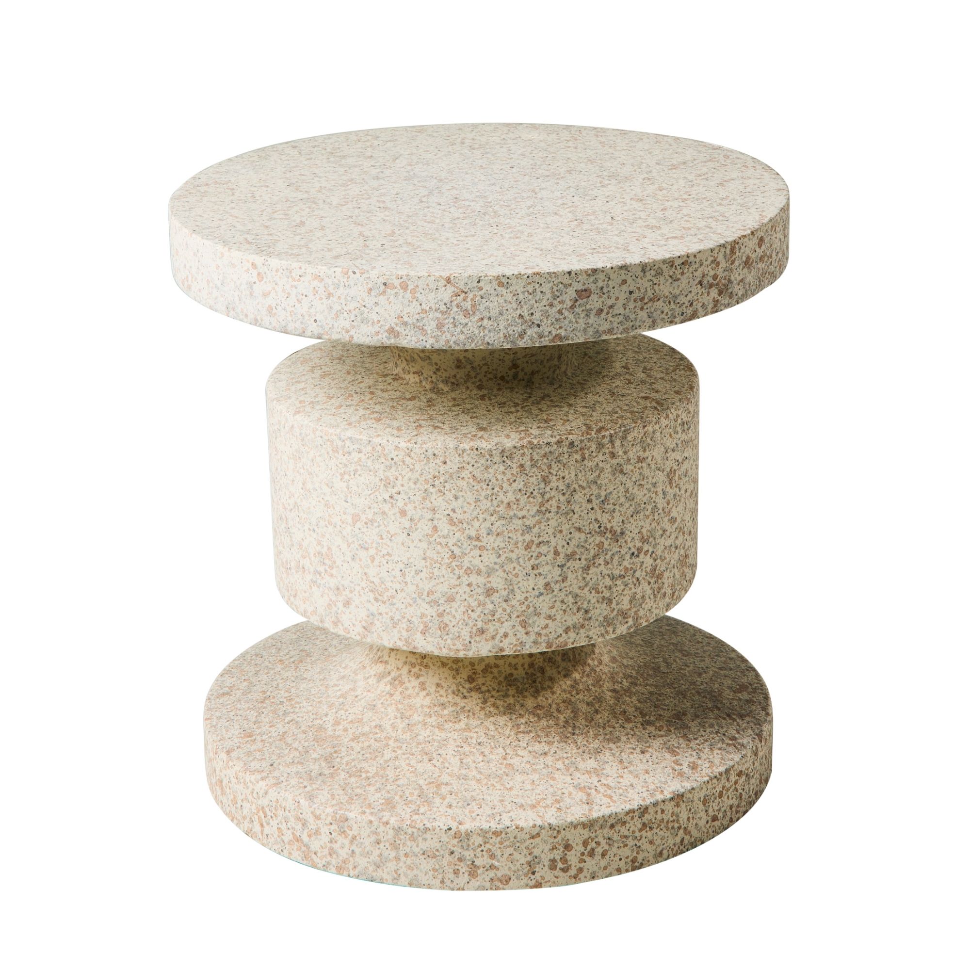 Tavolino in resina <span>beige Rocchetto</span>